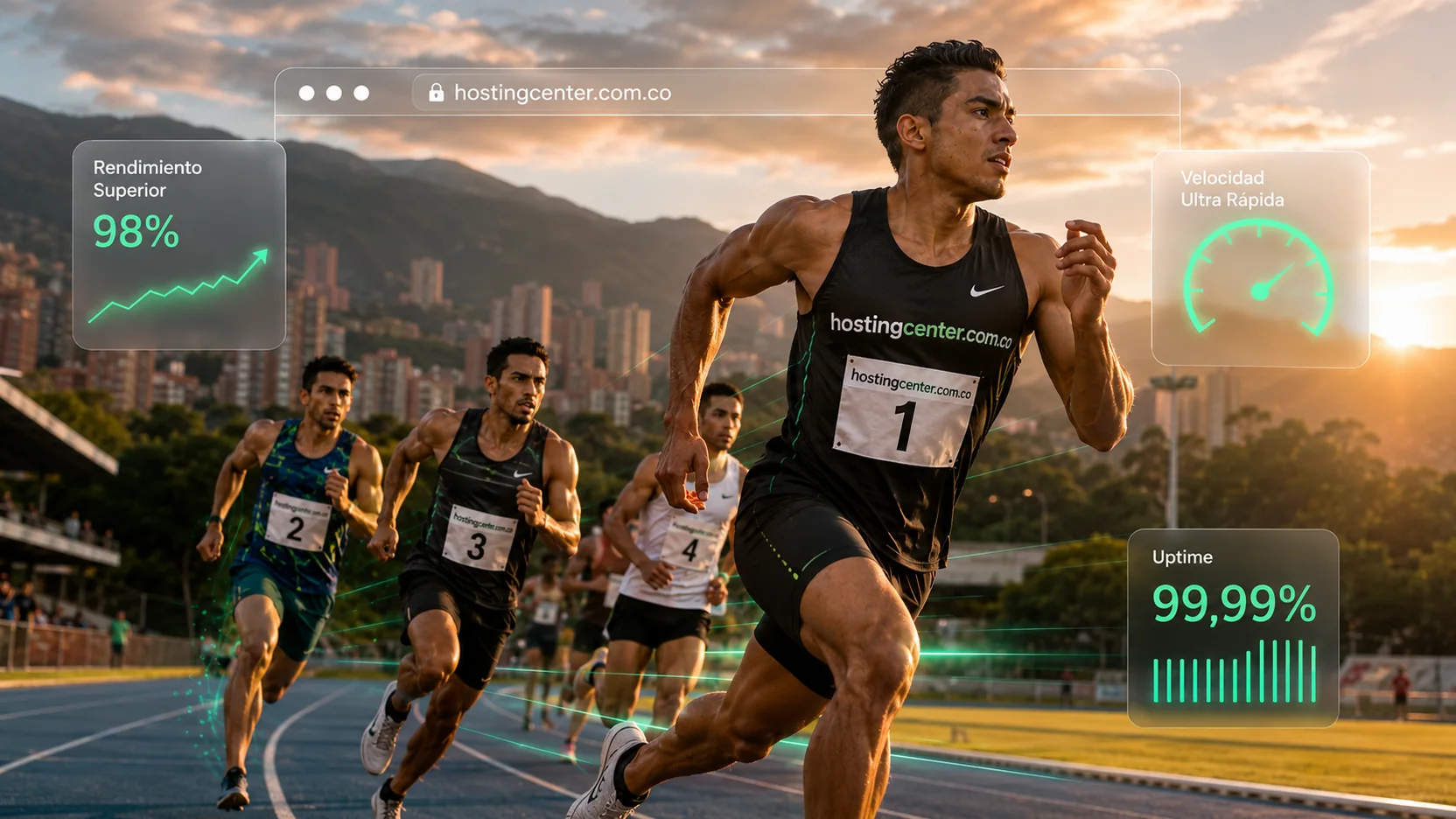 Velocidad de carga en HostingCenter con NVMe y LiteSpeed